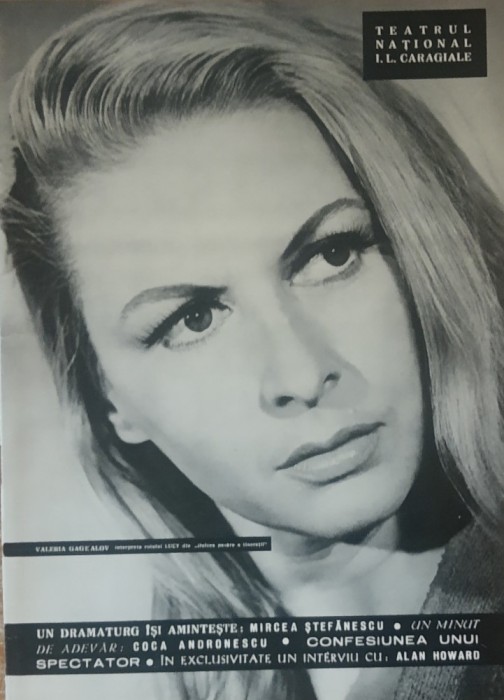 Teatrul National I.L. Caragiale, stagiunea 1972-1973 (Caiet-program Nr. 16)