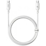 Cablu Date si Incarcare USB-C - USB-C Baseus Silky, 100W, 1m, Alb P10377704213-00