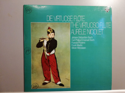 The Virtuoso Flute &amp;ndash; Aurele Nicollet : Bach(1966/Decca/RFG) - Vinil/Vinyl/ca Nou foto