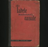 Tabele Matematice Uzuale - Editura Tehnica - Matematica, Stiinta