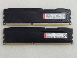 Kit Memorie RAM Kingston HyperX FURY Black 16GB (2x8GB) DDR3 1600MHz CL10 1.5V HX316C10FBK2/16