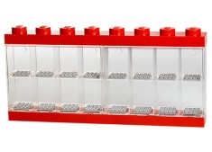 LEGO Cutie rosie pentru 16 minifigurine Quality Brand foto