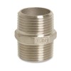 Fiting Inox Filetat, Niplu Dublu 3/4&quot;