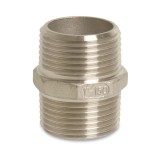 Niplu Dublu Inox 1 Inch, Fiting Filetat V4A
