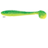 Set 10 Shad Baracuda Deluxe 1 - S3102 Color D001