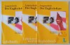 DER ENGLISCH - KURS , 3 VOLUME , TEXT IN ENGLEZA SI GERMANA , von DAVID HILBORNE - CLARKE und PETE OLDHAM , 2000