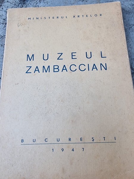 Muzeul Zambaccian - Ministerul artelor