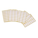 Etichete Autocolante, Set 210 Bucăți, Dimensiune 2x1 cm, Culoare Albă