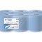 Rola prosop derulare centrala Lucart Strong L-ONE MAXI 450, 2 str, albastra, 163 m/rola, 6 role