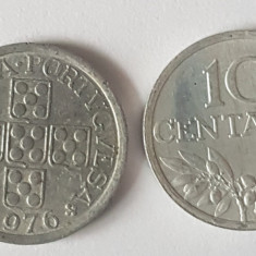 Portugalia 10 centavos 1976
