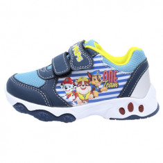 Pantofi sport cu luminite, licenta Paw Patrol (Patrula Catelusilor), model 6145, multicolor, 24-30 EU foto