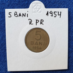 Moneda Republica Populara Romana 5 Bani 1954 in stare buna