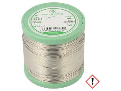 S&amp;acirc;rmă de lipit fără plumb 0,8mm 500g ECO3 foto