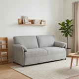 vidaXL Sofa cu 3 locuri Gri deschis 198 x 83 x 95 cm Catifea 42033967