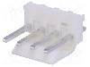 Conector pas semnal, 4 pini, pas pini 3.96mm, tata, MOLEX - 26604040 foto