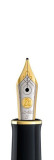 Penita b din aur de 18k/750 ornament din rodiu pentru stilou m900/910 bicolora, Pelikan