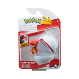 Pokemon - Set figurine Clip n Go, Magby &amp; Premier Ball