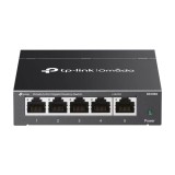 Cumpara ieftin Switch TP-Link Omada DS105G, 5 Porturi Gigabit RJ45, Unmanaged, Carcasă Metalică, QoS, Montare Birou/Perete