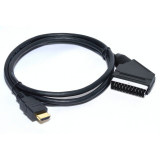 Cablu HDMI la la la SCART MRG M1043, Cablu Video 150 cm Euroscart , Negru C1043, Other