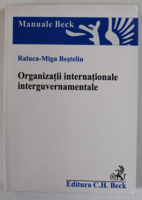 ORGANIZATII INTERNATIONALE INTERGUVERNAMENTALE de RALUCA - MIGA BESTELIU , 2006 foto