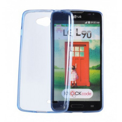 Husa Silicon Ultra Slim HTC Desire 310 Albastru foto