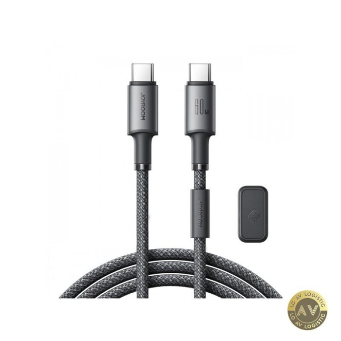 Cablu Date si Incarcare USB-C - USB-C Joyroom S-A50 60W 1.2m Gri