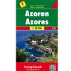 Harta Rutiera Azores 1:50.000, Turistica, Fata-Verso, Detaliata, Soferi &amp; Motociclisti, 137x96cm