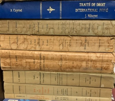 DROIT INTERNATIONAL PRIVE FRANCAIS - J.P. NIBOYET 7 VOLUME foto