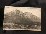 Carte postala circulata - Busteni / Muntii Caraiman si Costila anii 20 !, Printata