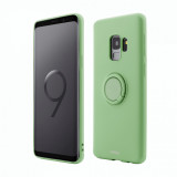 Husa Vetter pentru Samsung Galaxy S9, Soft Pro with Magnetic iStand, Verde