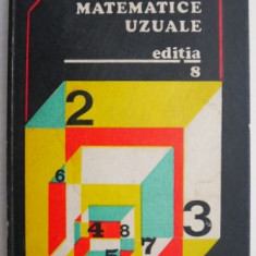 Tabele matematice uzuale – E. Rogal, C. Teodorescu