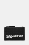 Karl Lagerfeld Jeans portofel femei, culoarea negru, A2W32048