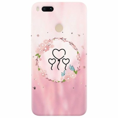 Husa silicon pentru Xiaomi Mi A1, Heart Baloons foto