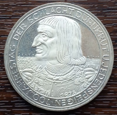 (A160) MONEDA AUSTRIA - 100 SCHILLING 1978, 700 ANI BATALIA DURNKRUT - PROOF foto