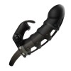 Extensie penis Vibrating Cuper Negru