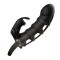 Extensie penis Vibrating Cuper Negru