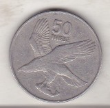 bnk mnd Botswana 50 thebe 1984
