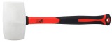 Ciocan Cauciuc Alb Coada Fibra Sticla 30x9x5.5 cm