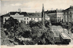 Carte Postala Timisoara 1925 Piata Libertatii foto