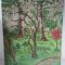 Tablou original &ndash; &bdquo;Magnolia&rdquo;, Baia Mare, 1980, 50x40 cm