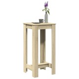 vidaXL Masă bar, stejar sonoma, 51x50x103,5 cm, lemn prelucrat 854402
