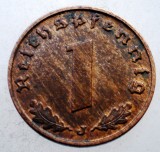 2.571 GERMANIA WWII 1 REICHSPFENNIG 1939 J, Europa, Bronz