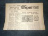 ZIARUL SPORTUL 13 MARTIE 1985