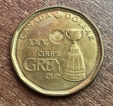 C50 - Moneda foarte veche - Canada - 1 dolar - omagial - a 100-a editie a Cupei Grey - 2012