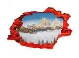 Autocolant decorativ, Gaura in perete, Natura si peisaje, Multicolor, 85 cm, 2501ST-2, Oem