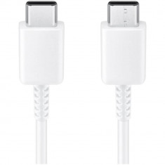 Cablu de date Samsung EP-DA705BWEGWW, USB Type C to USB Type C, 1 m, Alb