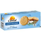 Biscuiti fara zahar cu cocos, 132g, C&eacute;r&eacute;al