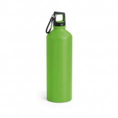 Sticla sport 750 ml cu carabina, Everestus, SB27, aluminiu, verde deschis, saculet de calatorie inclus foto