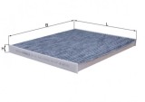 Filtru habitaclu cu carbon activ MAHLE LAK373