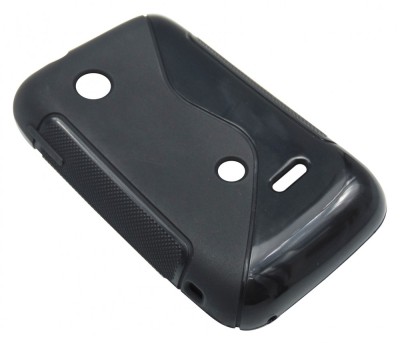 Husa silicon S-line neagra pentru Sony Xperia Tipo (ST21i) foto